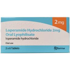 Loperamide Hydrochloride 2mg Orodispersible Tablets 12s