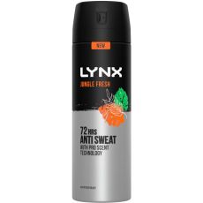 Lynx Jungle Fresh Antiperspirant Spray 200ml