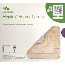 Mepilex Border Comfort Dressing 15cm x 20cm 10s