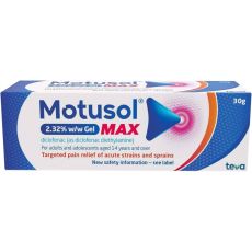 Motusol Max 2.32% w/w Gel 30g