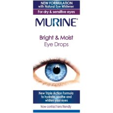 Murine Bright & Moist Eye Drops 15ml
