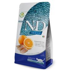 N&D Ocean Adult Cat Food - Herring & Orange 1.5kg