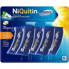 NiQuitin Minis Mint 4mg Lozenges 100s
