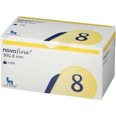 NovoFine 8mm 30G Pen Needles 100s