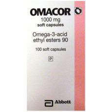 Omacor 1000mg Soft Capsules 100s