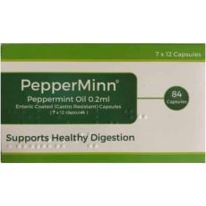 Peppermint Oil 0.2ml Gastro-Resistant Capsules 84s