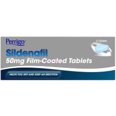 Perrigo Sildenafil 50mg Film-Coated Tablets 4s
