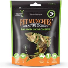 Pet Munchies Large Salmon Skin Chews