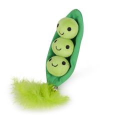 PetFace Peas in a Pod Plush Cat Toy