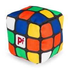 PetFace Retro Puzzle Cube Plush Dog Toy