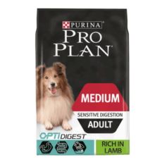 Pro Plan Medium Breed Adult Dog Sensitive Digestion with Optidigest - Lamb 14kg