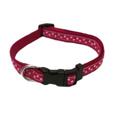 Rosewood Collar - Red Spotty