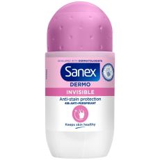 Sanex Dermo Invisible Anti-Perspirant Deodorant Roll On 50ml