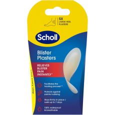 Scholl Blister Plasters - Large Heel 5s