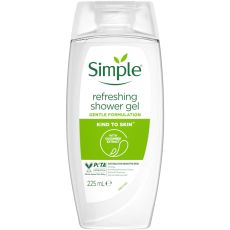 Simple Kind to Skin Refreshing Shower Gel 225ml