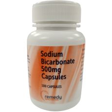 Sodium Bicarbonate 500mg Capsules 100s