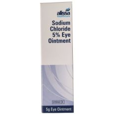 Sodium Chloride 5% Preservative Free Eye Ointment 5g