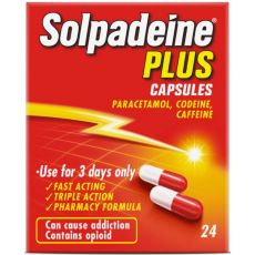 Solpadeine Plus Capsules 24s