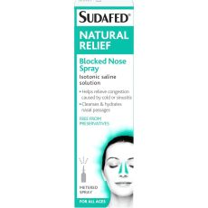 Sudafed Natural Relief Blocked Nose Spray 15ml