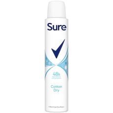 Sure Cotton Dry Anti-Perspirant Deodorant Spray 150ml