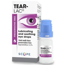 Tear-Lac Lubricating Eye Drops 10ml