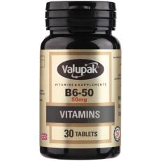 Valupak B6-50 Tablets 30s