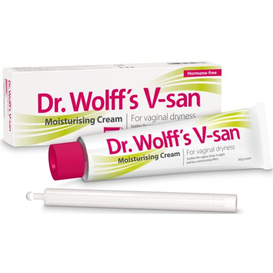 Dr. Wolff's V-san Moisturising Cream 50g | Vaginal Dryness