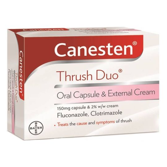 Canesten Thrush Duo Oral Capsule & External Cream