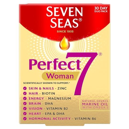 Seven Seas Perfect 7 Woman 30 Day Duo Pack Women S Multivitamins Chemist Net Online Pharmacy