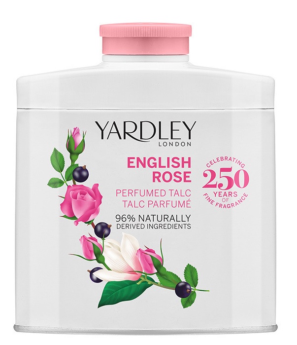 YARDLEY Rose Poudre de Talc 200 g : : Beauté et Parfum