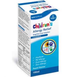 Allergy relief for children's hay fever symptoms