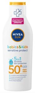 Nivea Sun Babies & Kids Sensitive Protect Sun Lotion SPF 50+ 200ml